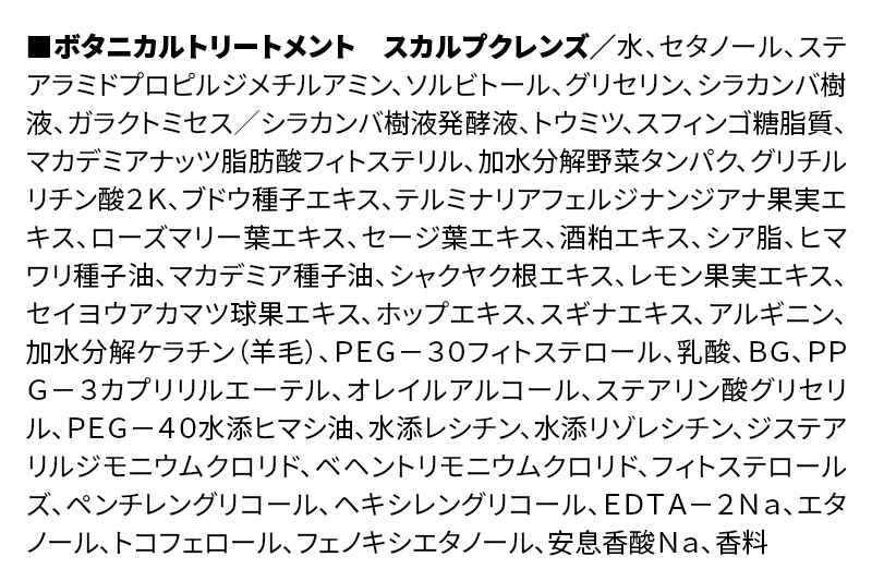 《訳あり品》 BOTANIST ボタニスト ボタニカルトリートメント 詰替 単品【スカルプクレンズ】【クロネコゆうパケット】