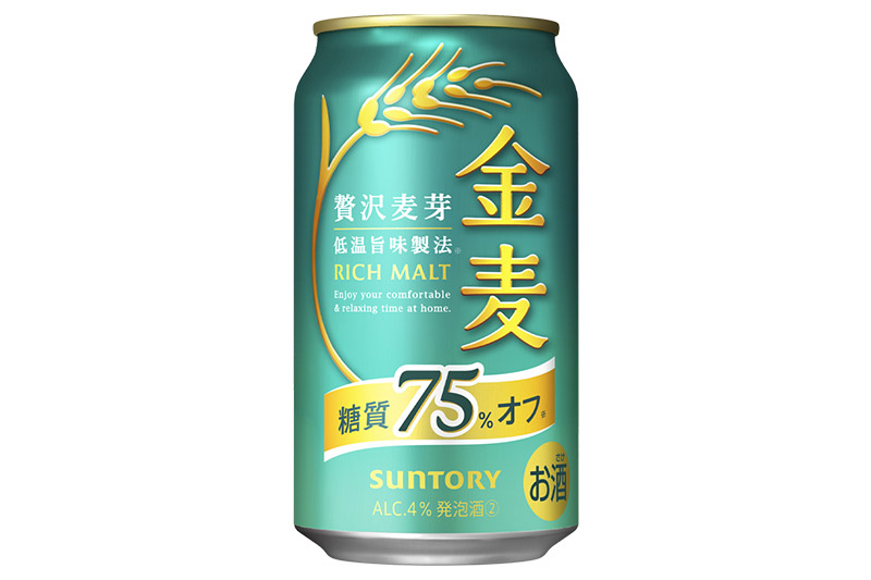 《最短翌日発送》サントリー 金麦糖質75％オフ ＜350ml×24缶＞