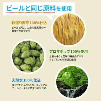 【2箱セット】ノンアルコール サントリー からだを想う オールフリー (機能性表示食品) 350ml×24本 (2箱)〈天然水のビール工場〉