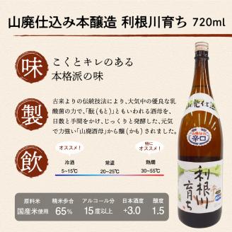 日本酒 清酒 【利根川育ち】 地酒 セット 群馬県 千代田町 ＜山川酒造＞