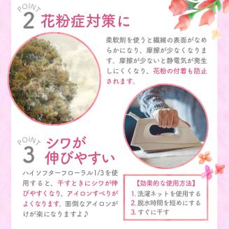 柔軟剤　ハイソフターフローラル1/3　詰替　群馬県　千代田町〈マルフクケミファ〉