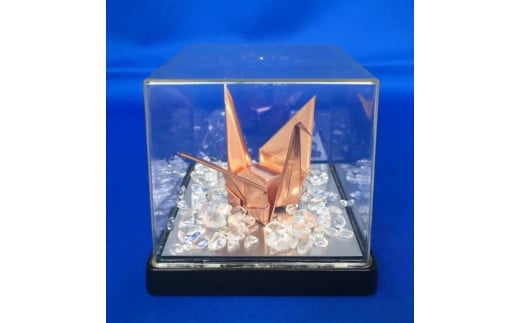 【銅鶴】鶴の恩返し 日頃の感謝を込めて　敬老の日＆長寿祝用