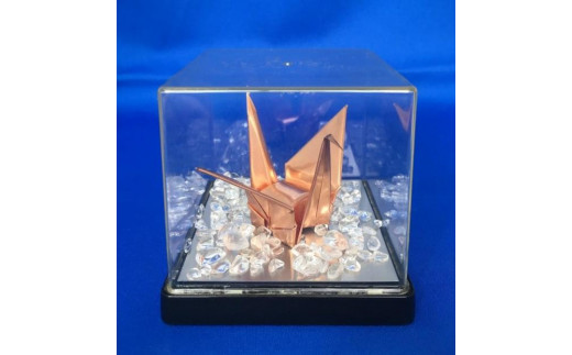 【銅鶴】鶴の恩返し　日頃の感謝を込めて　誕生祝用