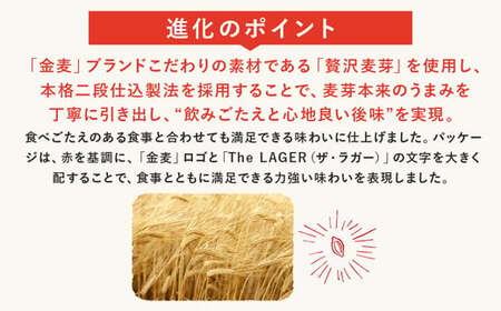 【2か月定期便】 サントリー　金麦 ザ・ラガー　（350ml×24本）（萩原酒店）