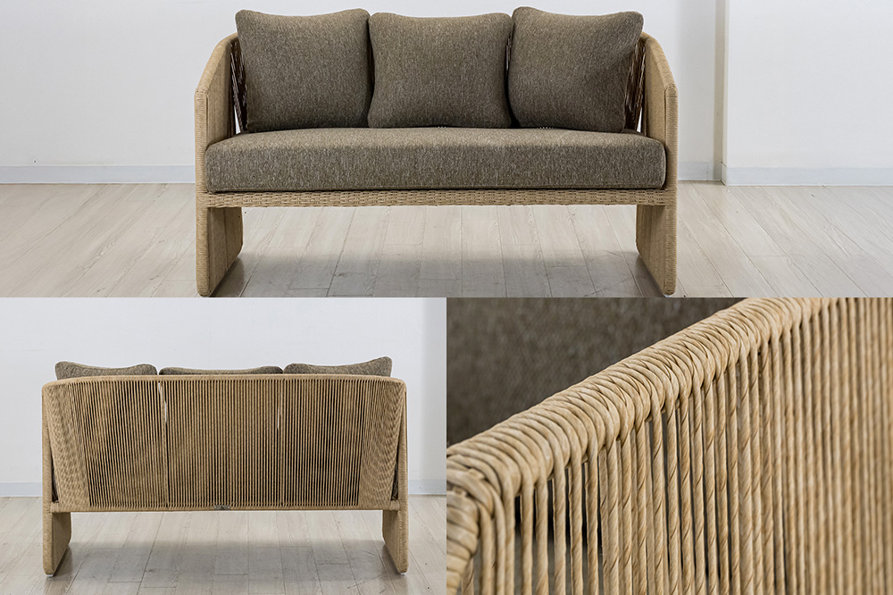 ソファ バーネスト SOFA アルミニウムフレーム エコレーンファイバー