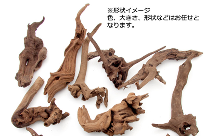 上質流木 雅～みやび～ サイズミックス（約25～40cm）5本