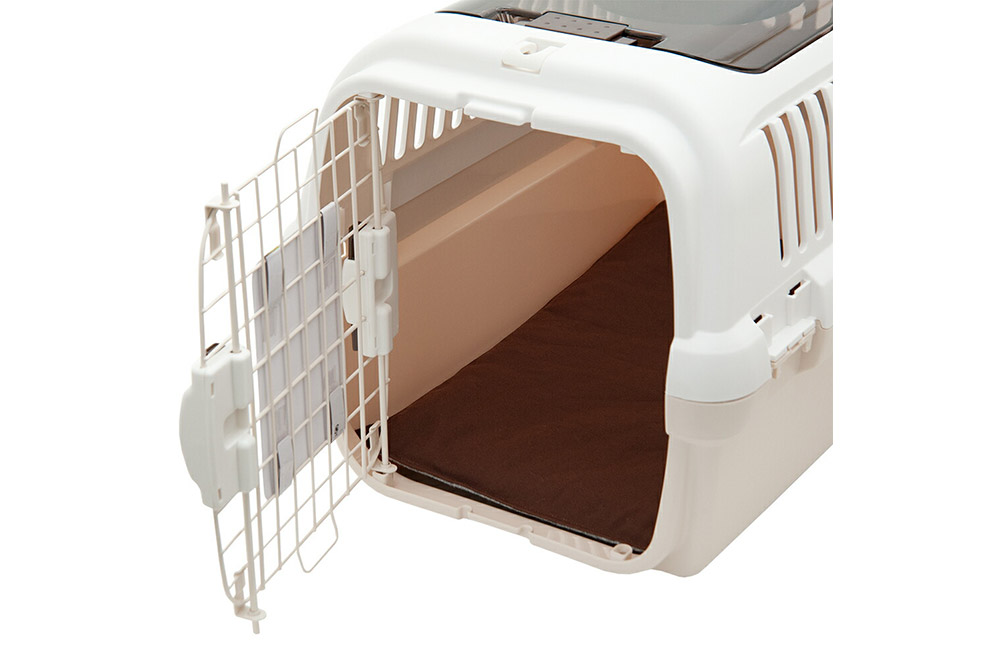 ペットキャリー用 クッションマット M ブラウン ハンドメイド 犬 猫