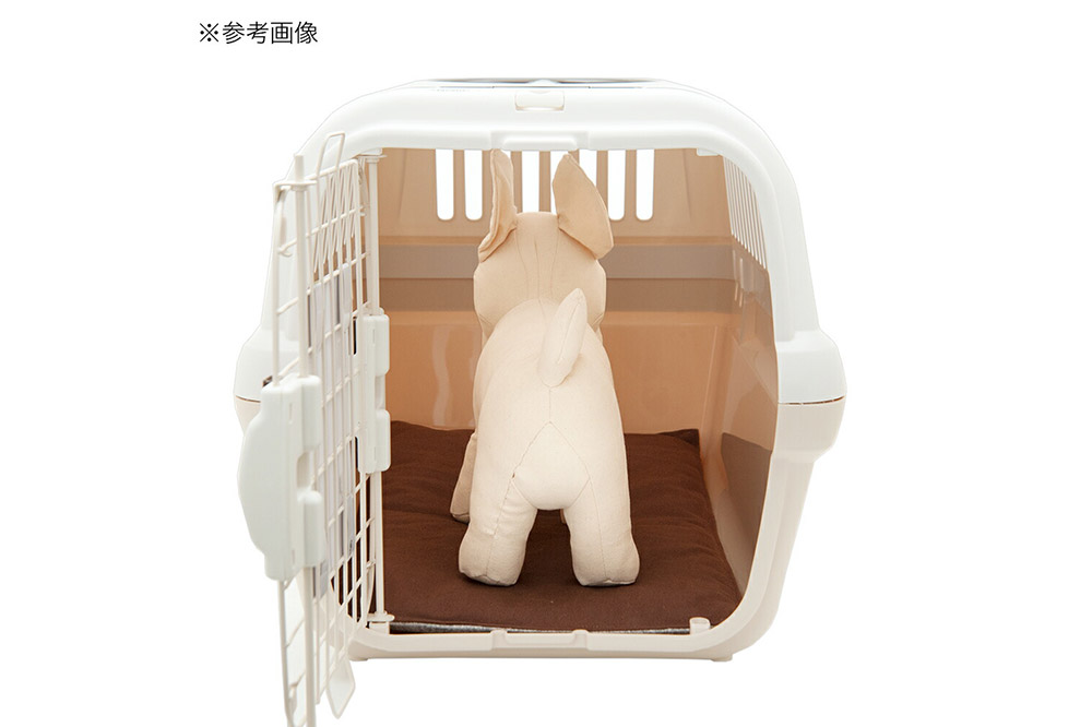 ペットキャリー用 クッションマット M ブラウン ハンドメイド 犬 猫