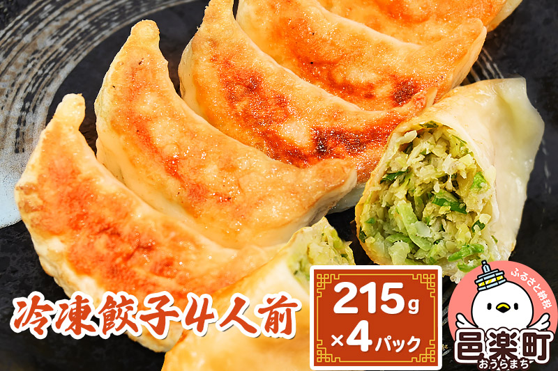 冷凍餃子4人前（計約860g）