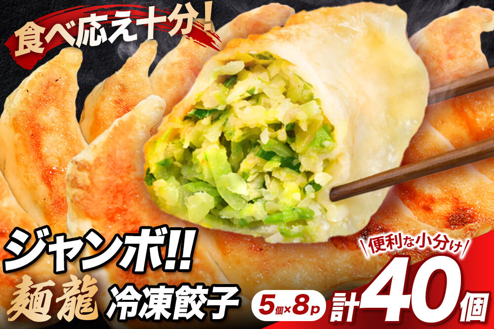 冷凍餃子8人前（計約1720g） [もちもち モチモチ 中華 惣菜 点心 餃子 ぎょうざ ギョウザ ギョーザ 野菜たっぷり 食べ応え 群馬県]
