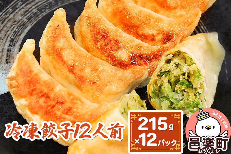 冷凍餃子12人前（計約2580g）