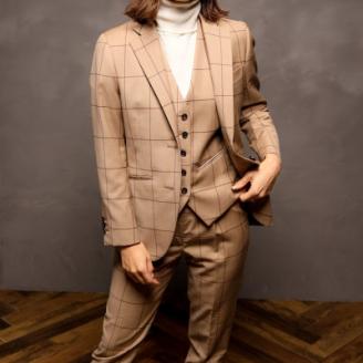 【ブランド生地使用】オーダースーツお仕立券1枚