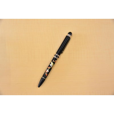 プラチナ万年筆　ダブルアクション R3　近代蒔絵 『梅に鶯』