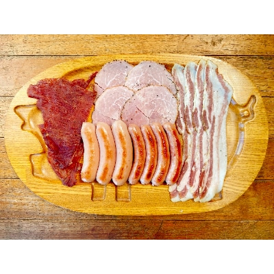 【小江戸黒豚】ご自宅用・ハム・ソーセージセット【配送不可地域：離島】