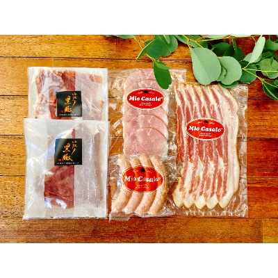 【のし付き】【小江戸黒豚】ハム・ソーセージ詰め合わせCセット【配送不可地域：離島】