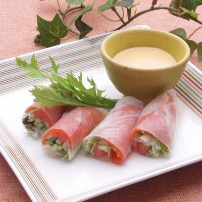 天然紅鮭スモークサーモンスライス　6パックセット【配送不可地域：離島】