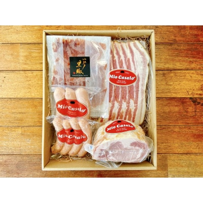 【のし付き】【小江戸黒豚】ハム・ソーセージ詰め合わせAセット【配送不可地域：離島】