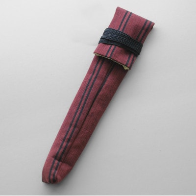 プラチナ万年筆　#3776　センチュリー　PNB-15000【シャトルブルー】川越唐桟ペンケース付き