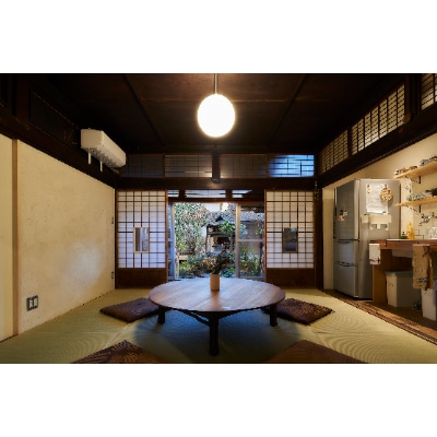 川越市 ちゃぶだいGuesthouse 2名様一泊チケット(和室個室)1枚