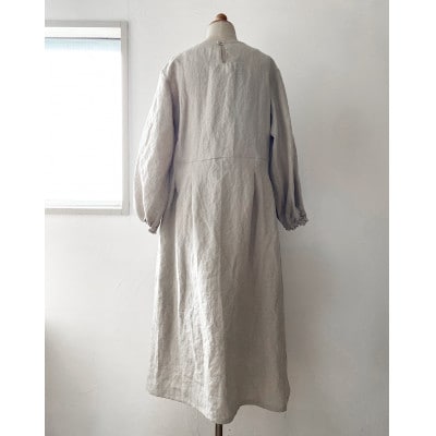 KIKONO Johanna mieli アーミッシュワンピース　ゴム袖　生成