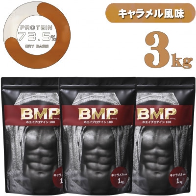 BMPプロテイン キャラメル風味 3kg