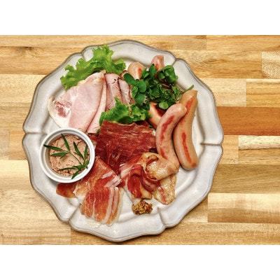 【のし付き】【小江戸黒豚】ハム・ソーセージ詰め合わせBセット【配送不可地域：離島】