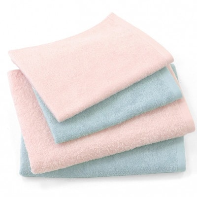 【1秒タオル】ホットマンカラー  フェイスタオル2枚+ゲストタオル2枚　セット