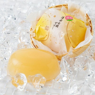 清水白桃ゼリー7個入/冷菓 スイーツ