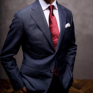 [業界高級生地使用]オーダースーツお仕立券1枚