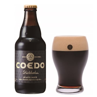 コエドビール 漆黒-Shikkoku- 333ml 瓶 24本入り