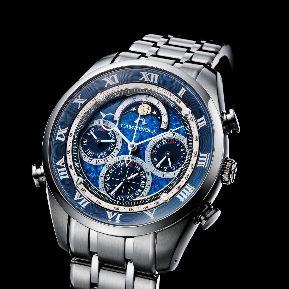 CITIZEN シチズン CAMPANOLA AH4080-61L 紺瑠璃