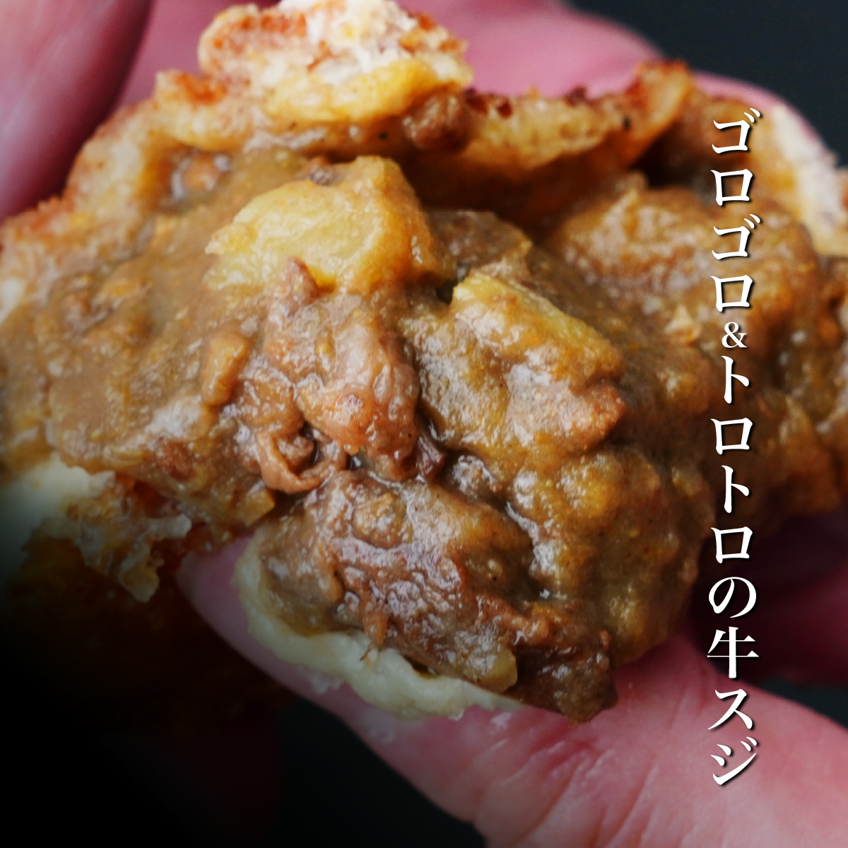 ゴロゴロ牛スジのカレーパン 8個 BOULANGERIE EMU