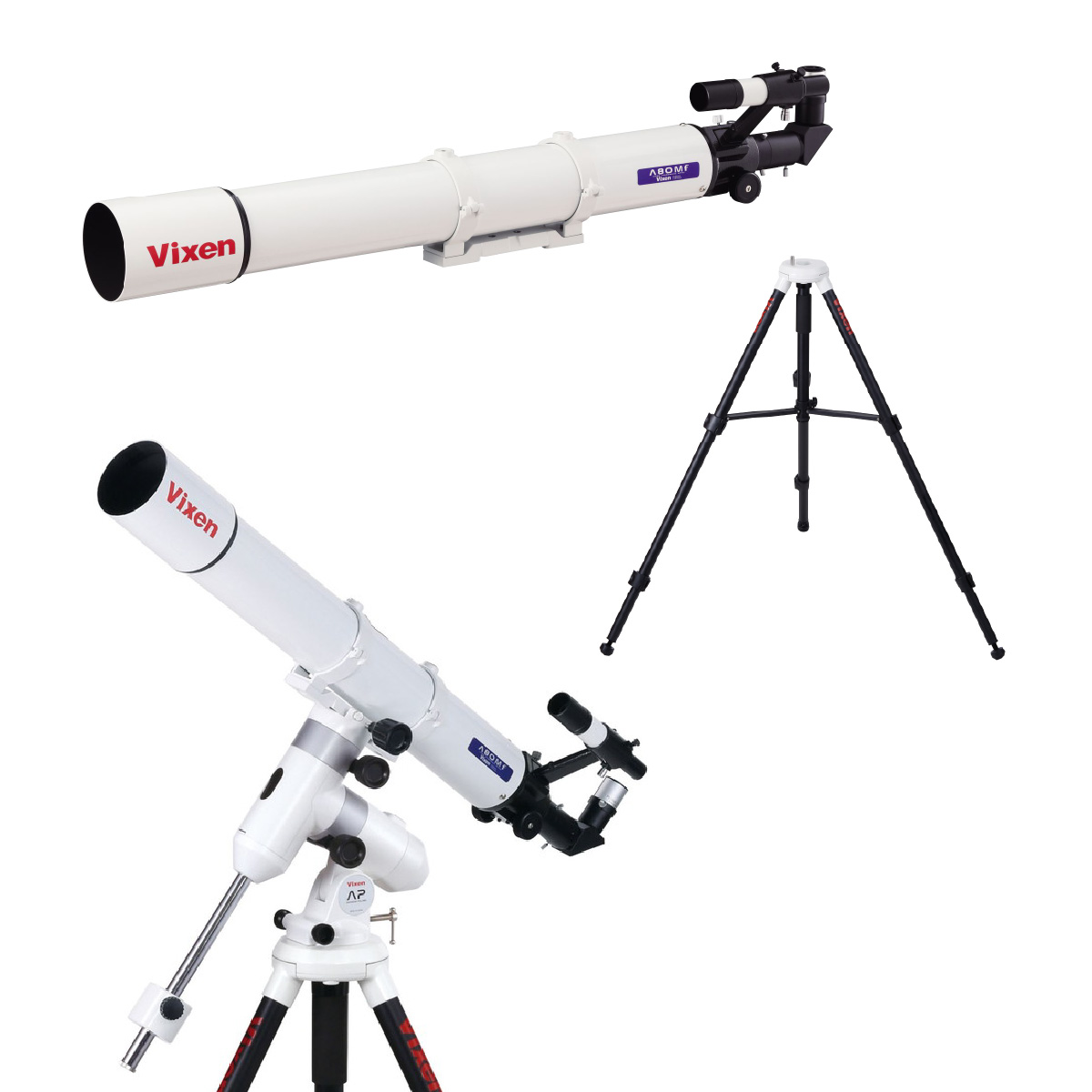 天体望遠鏡 ビクセン Vixen AP-A80Mf 屈折式鏡筒搭載赤道儀