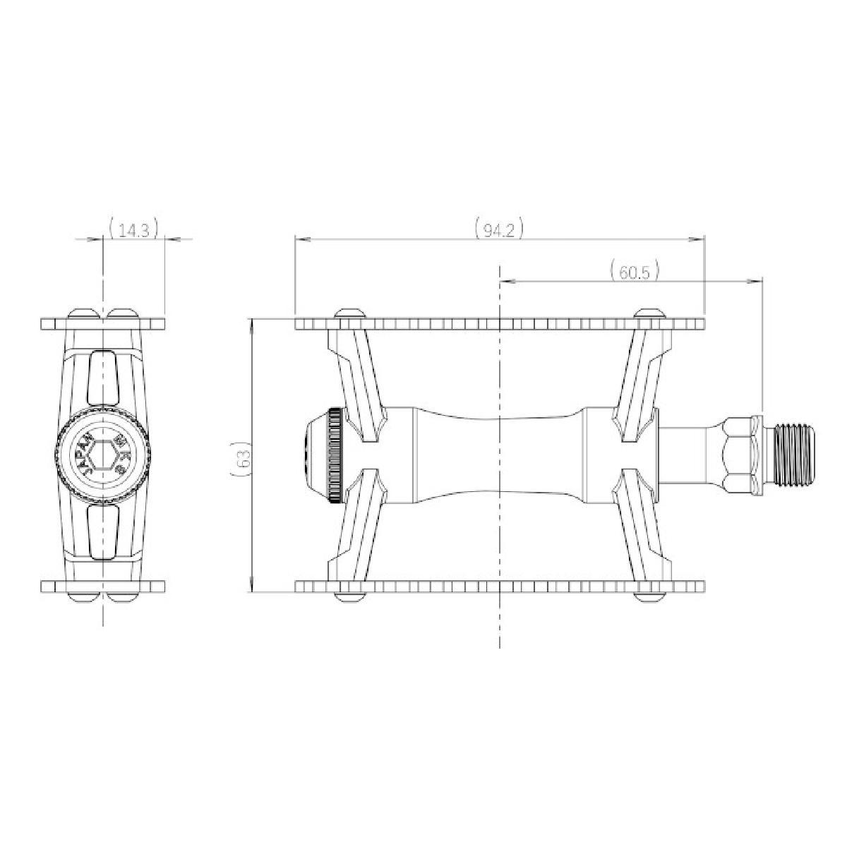 SYLVAN TOURING NEXT SILVER 三ヶ島製作所 MKS