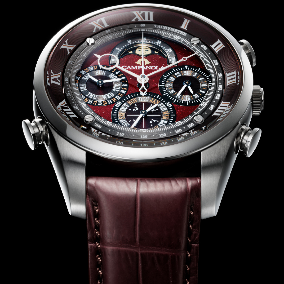 CITIZEN シチズン CAMPANOLA AH4081-17W 深緋