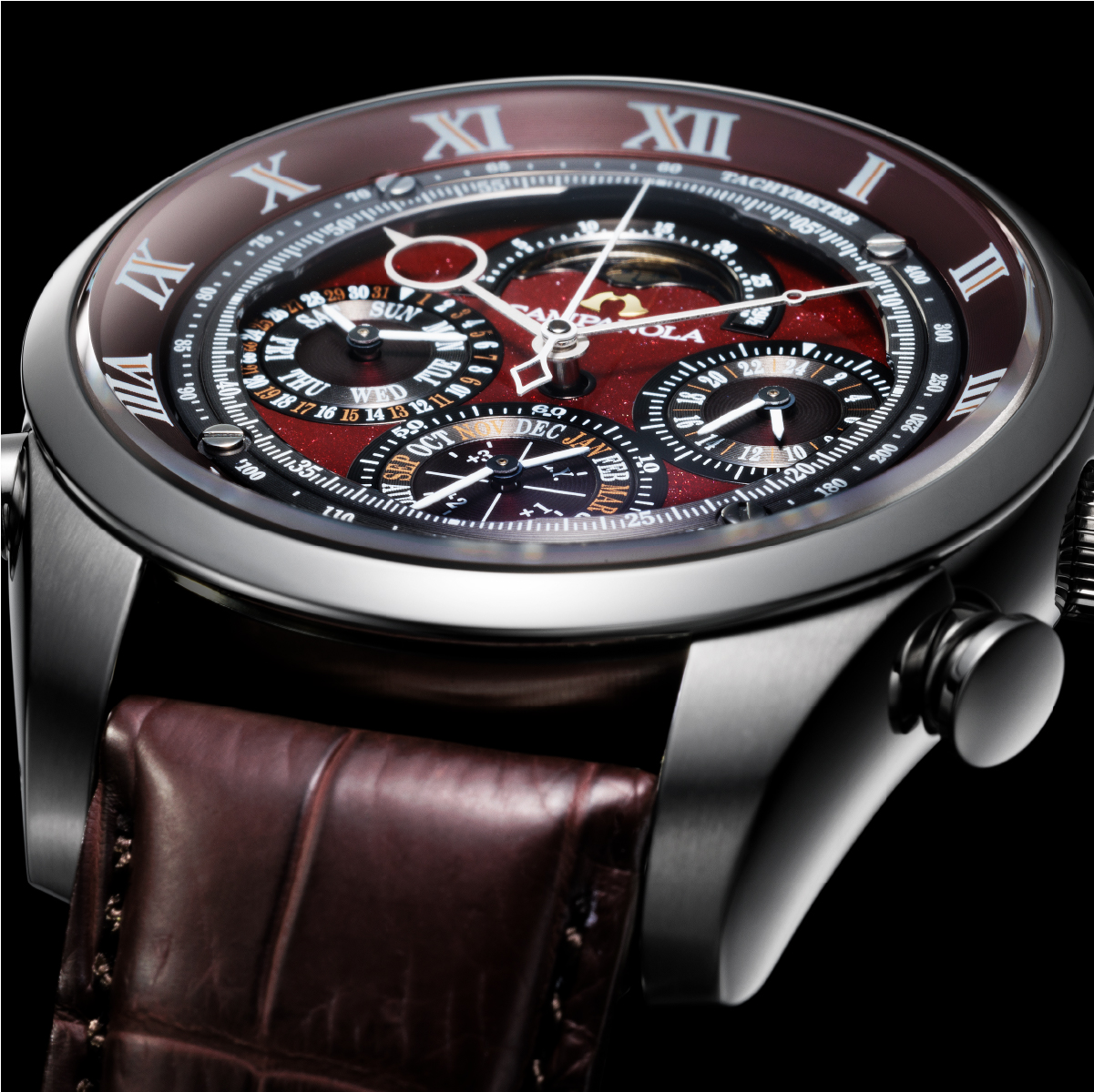 CITIZEN シチズン CAMPANOLA AH4081-17W 深緋