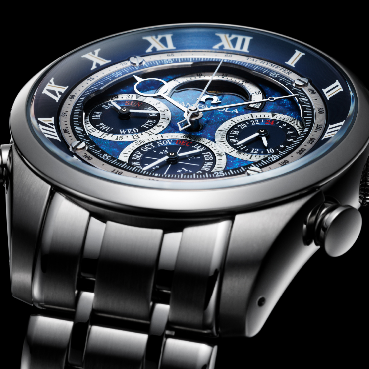 CITIZEN シチズン CAMPANOLA AH4080-61L 紺瑠璃