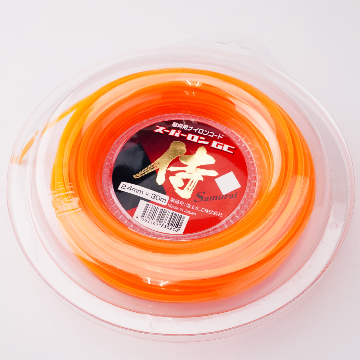 草刈用ナイロンコード『侍』 30m巻 | 草刈り ナイロンカッター 刈払機 刈払い機 草刈機 草刈り機 ナイロン 糸 紐 庭 雑草 人気 おすすめ 池上化工 埼玉県 所沢市