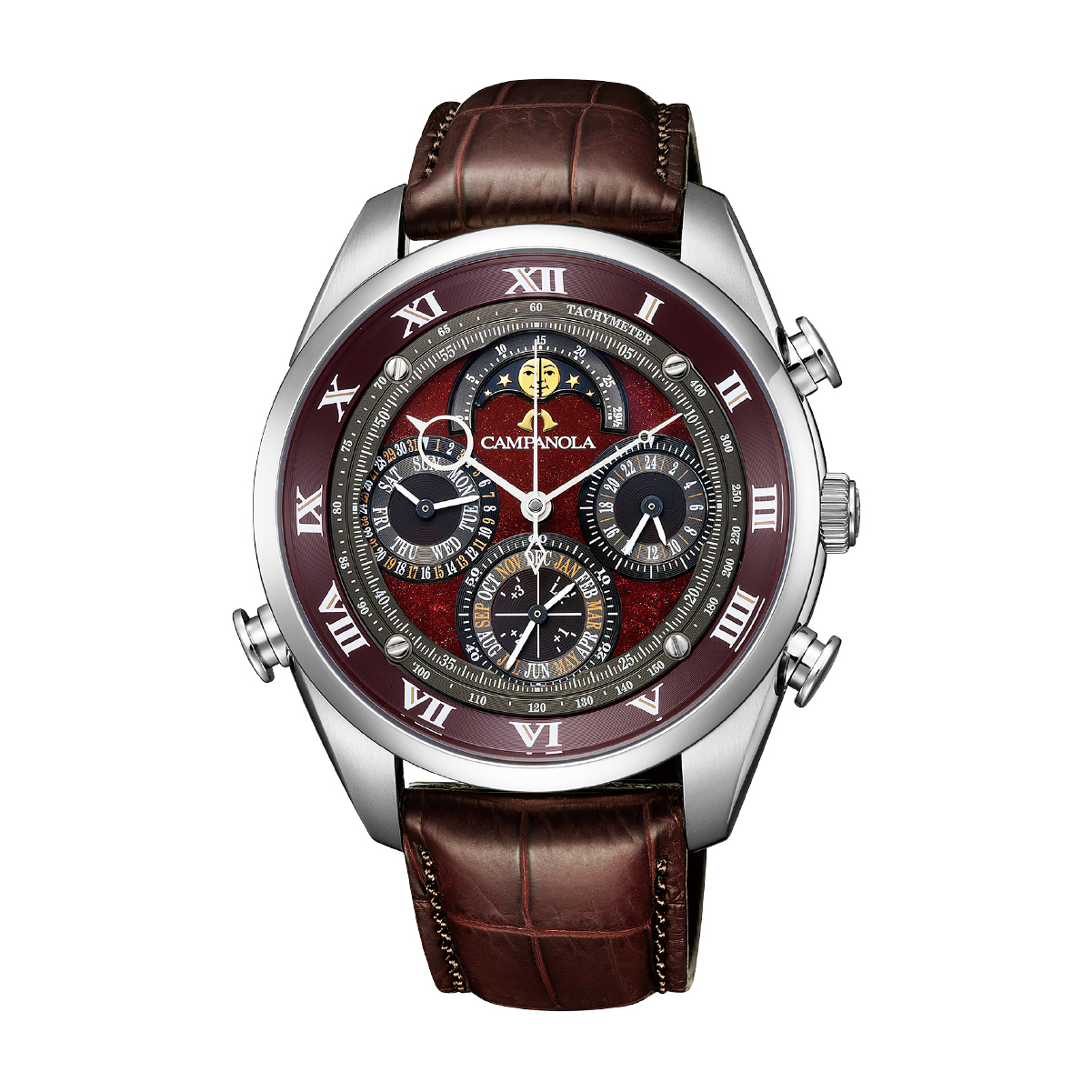 CITIZEN シチズン CAMPANOLA AH4081-17W 深緋