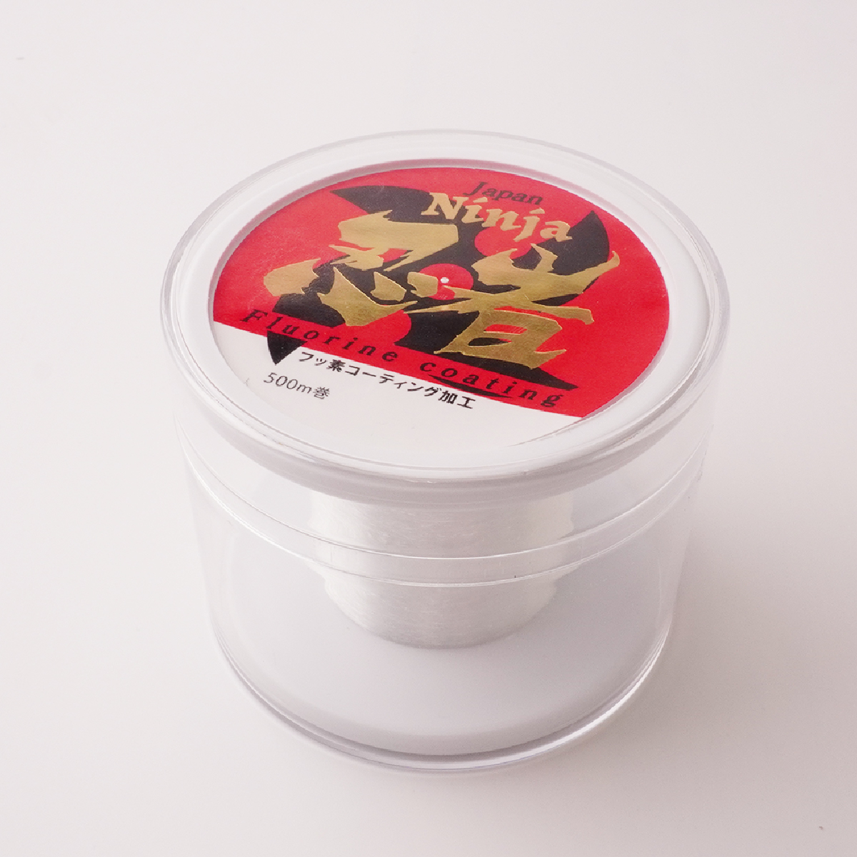 釣り糸 ナイロンライン『忍者』500m (1.5号) 6Lb 透明 1.5号