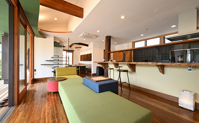 【名栗温泉 大松閣】一棟貸切別邸「ハミング」 1泊2食付4名宿泊券[52210693]