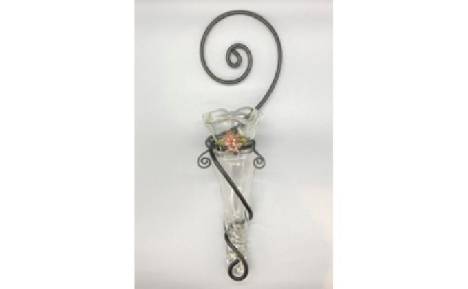 【ガラス製一輪挿し】すみれ・金魚セット[52210764]