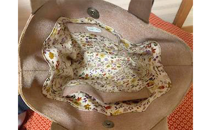 畳屋さんのヘリバッグ【手さげ(横はぎ)】茶色[52217197]