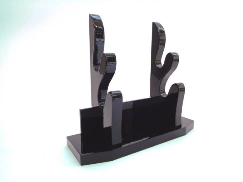 創業80余年 森泉人形の大小2本太刀飾り[52210421] 民芸品 工芸品 伝統技術