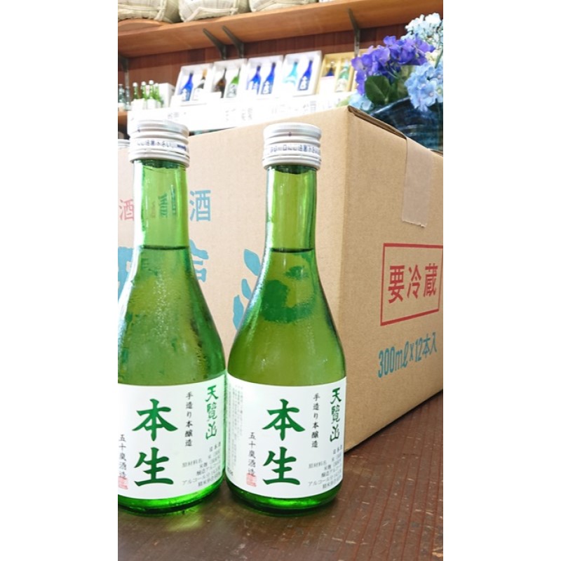 【日本酒】天覧山「本生 300ｍl」12本セット[52210720]