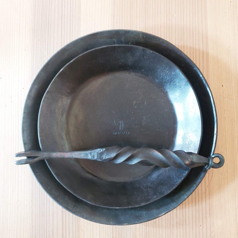 CHIKA PAN ディッシュパンセット[52210807] キッチン用品 調理器具 厚みがある 熱が伝わりやすい 肉 野菜 パンケーキ ふっくら ガスレンジ アウトドア 調理 料理 IH調理器 キャンプ