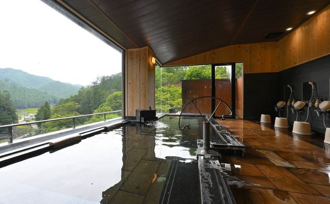 【名栗温泉 大松閣】翆明館1泊2食付ペア宿泊券10枚[52210920]