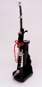 創業80余年 森泉人形の太刀飾り(15号)[52210420] 民芸品 工芸品 伝統技術