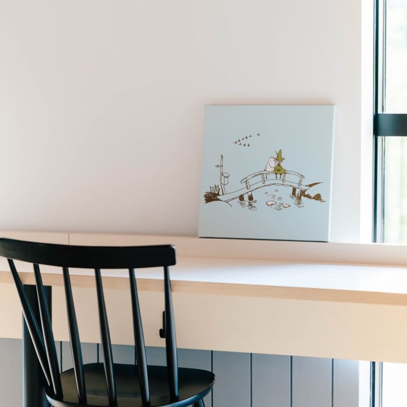 MOOMINVALLEY PARK ファブリックパネルSサイズ（春の朝）