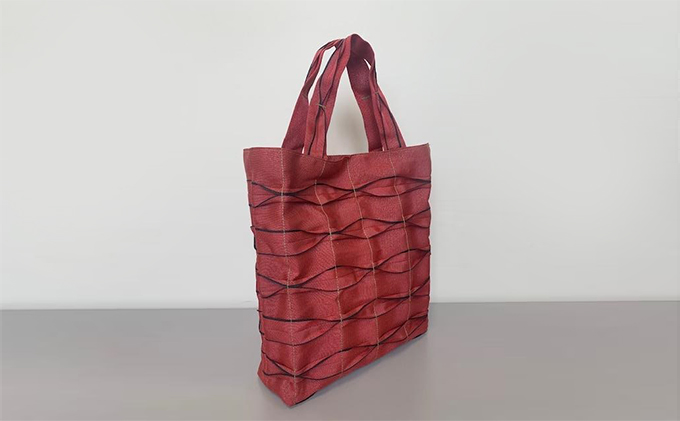 畳屋さんのヘリバッグ【手さげ(横はぎ)】赤[52217200]